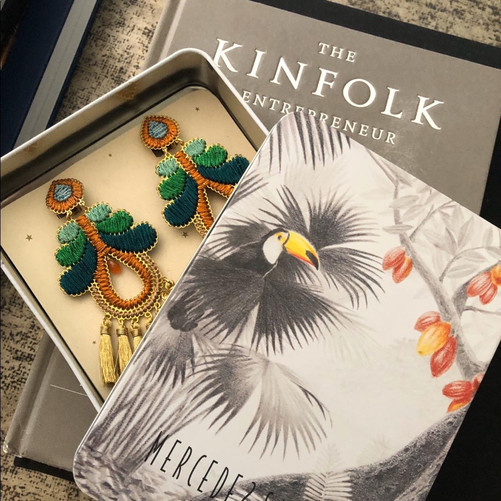 Mercedes Salazar Curubas Tassel Earrings